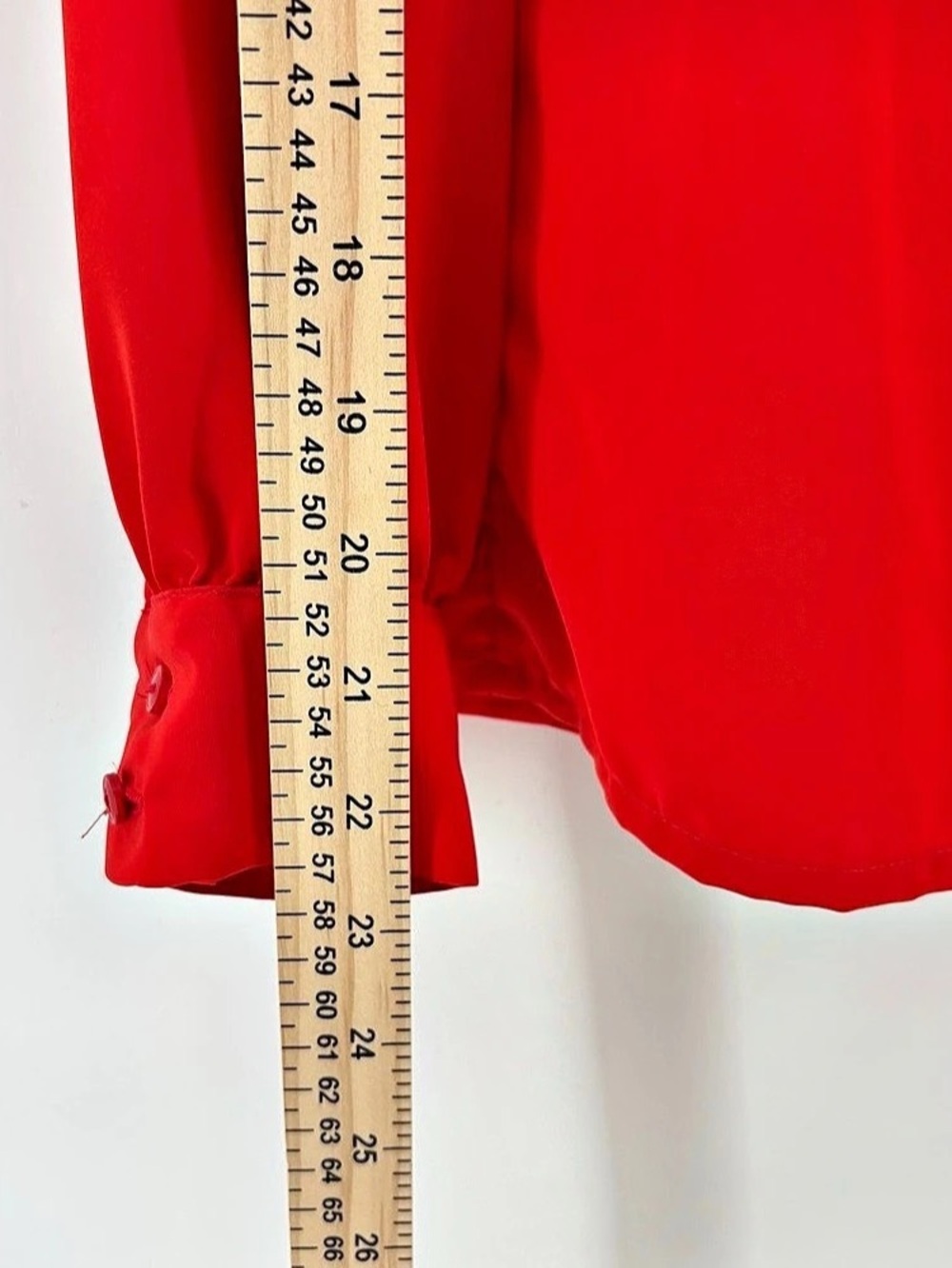 Vintage Pendleton Country Sophisticates Red Blouse 6 Office Siren Secretarycore - Picture 7 of 9